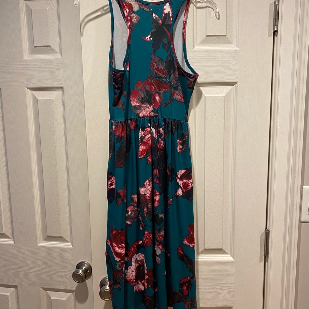 Size small Razorback mid length dress